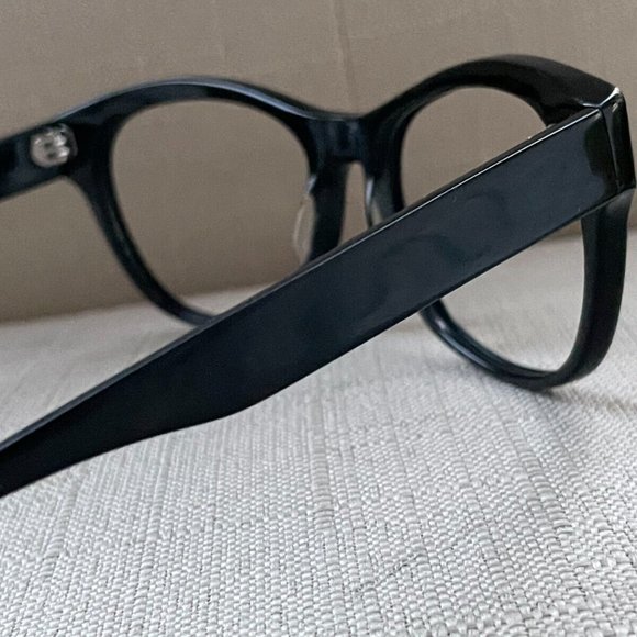 BCBGMAXAZRIA Women Sunglasses/Eyeglasses Frame GLIMMER Black 56[]17 135 - Picture 8 of 12